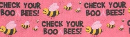 Check Your Boo Bees dog collar #5