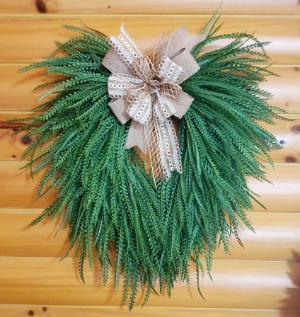 Bead Grass Wreath