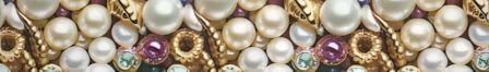 Bling Pearls Gemstones dog collar #2