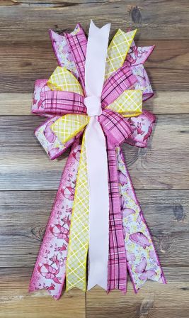 Bead Grass Wreath with Optional Bow #4