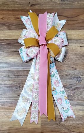 Bead Grass Wreath with Optional Bow #9