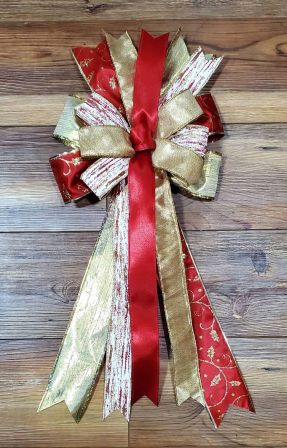 Bead Grass Wreath with Optional Bow #11
