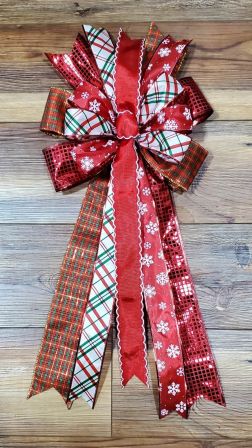 Bead Grass Wreath with Optional Bow #10