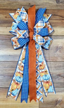 Bead Grass Wreath with Optional Bow #15