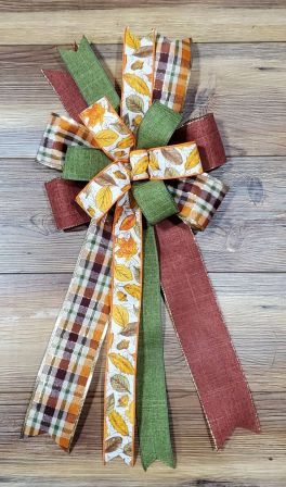 Bead Grass Wreath with Optional Bow #16