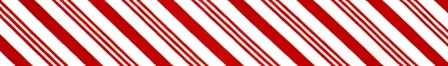 Candy Cane Stripes dog collar #2