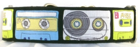 Cassettes dog collar #2