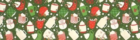 Christmas Cocoa dog collar #3