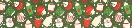Christmas Cocoa dog collar