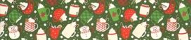 Christmas Cocoa dog collar