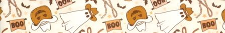 Cowboy Halloween dog collar #2