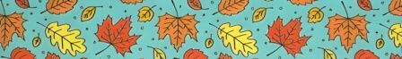 Doodle Leaves Teal dog collar #2