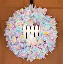Easter Bunny Butt Wreath