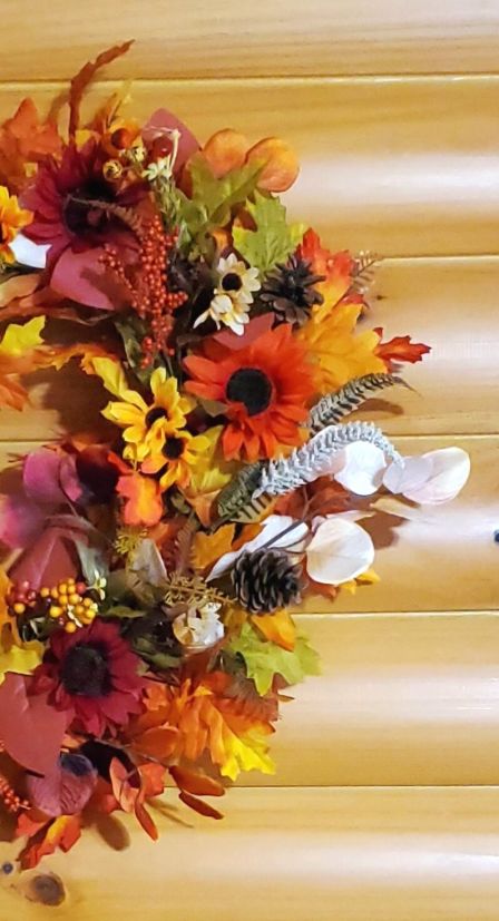 Fall Floral Wreath #4