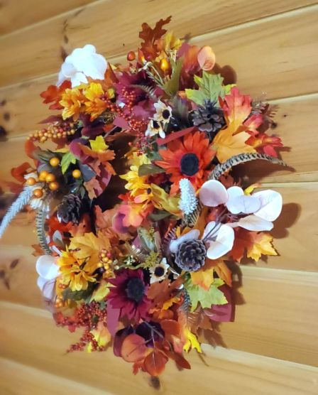 Fall Floral Wreath #2