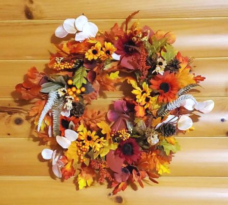 Fall Floral Wreath