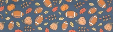 Fall Football dog collar #3