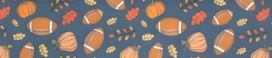 Fall Football dog collar
