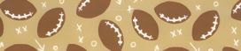 Football Plays dog collar