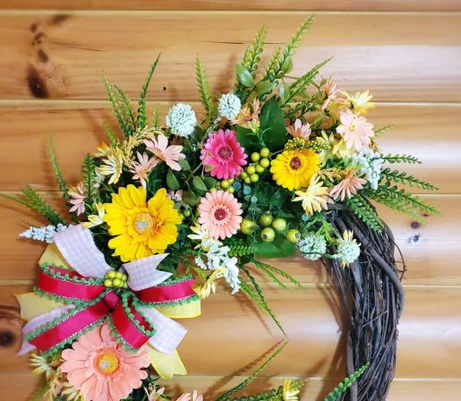 Gerber Daisies Wreath #2
