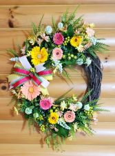 Gerber Daisies Wreath