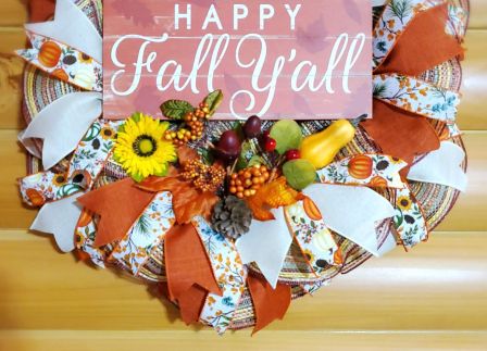Happy Fall Yall Wreath #5