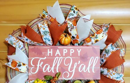 Happy Fall Yall Wreath #4