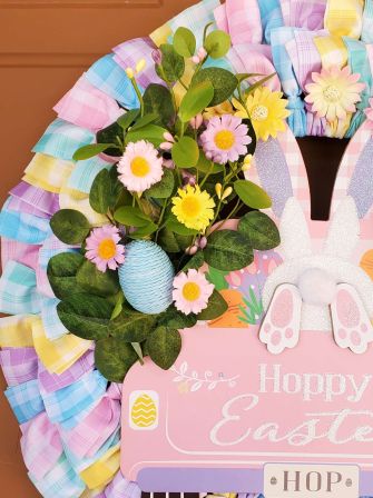 Hoppy Easter Wreath #3