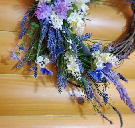 Lavender Wreath #3