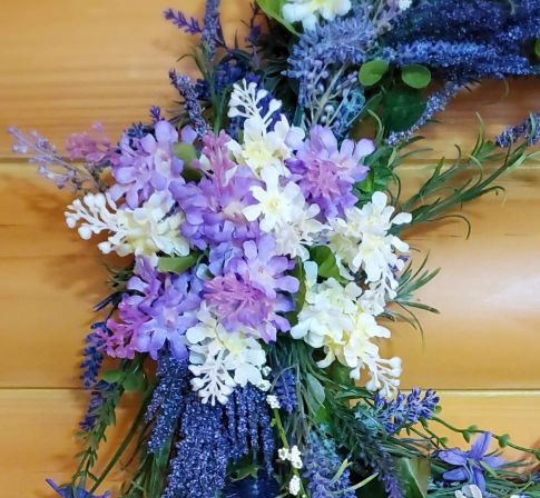 Lavender Wreath #4