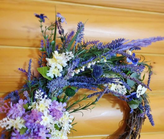 Lavender Wreath #2