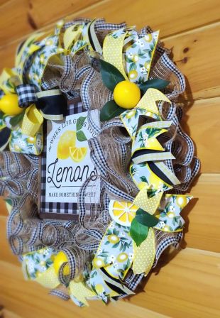 Lemons Wreath #2