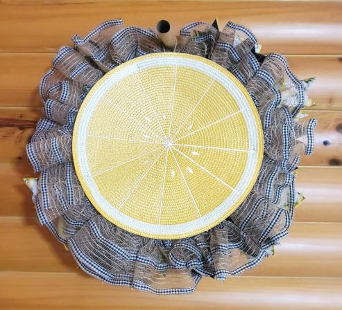 Lemons Wreath #4