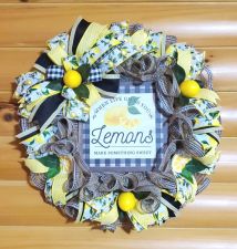 Lemons Wreath