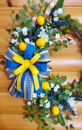 Lemon Wreath #2