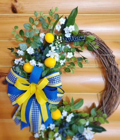 Lemon Wreath #3