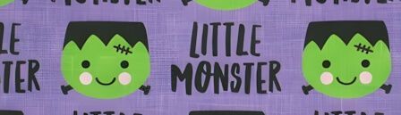 Little Monster Frankenstein dog collar #3