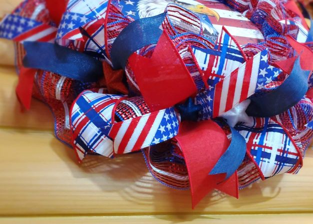 Patriotic Eagle Wreath #6