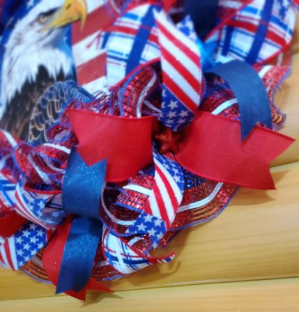 Patriotic Eagle Wreath #5