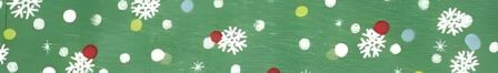 Snowflakes and Sprinkles dog collar #2
