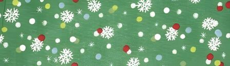 Snowflakes and Sprinkles dog collar #3