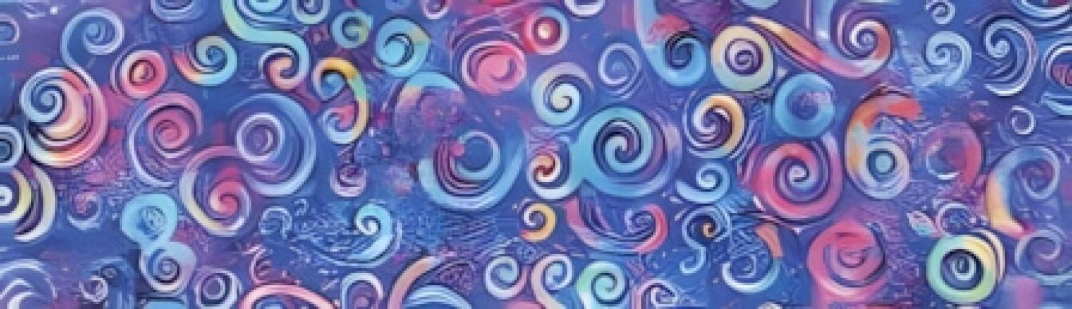 Squiggle Hyper Grape dog collar #3