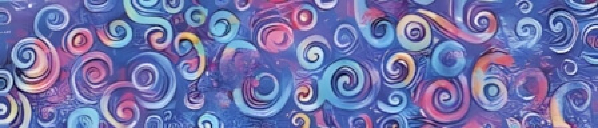 Squiggle Hyper Grape dog collar