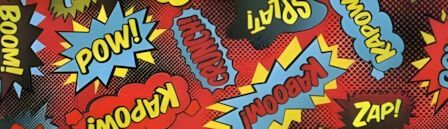 Super Words Red dog collar #3