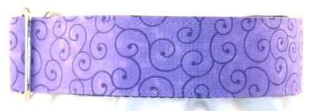Tilt A Whirl Purple dog collar #2