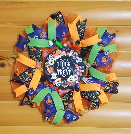 Trick or Treat Wreath