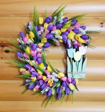 Tulips Wreath 03