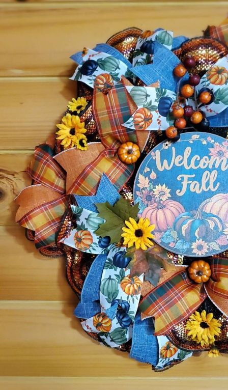 Welcome Fall Wreath #5