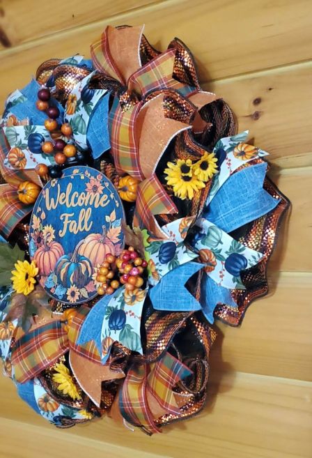 Welcome Fall Wreath #2