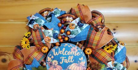 Welcome Fall Wreath #6